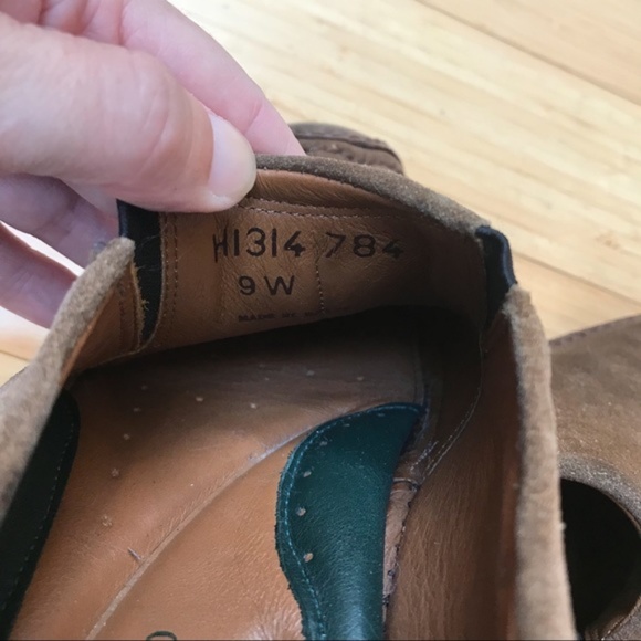 H.S. Trask & Co Brown loafer shoes, 9W. - Picture 6 of 7